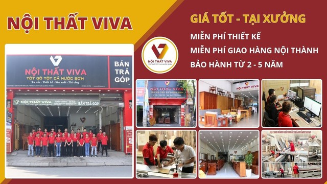 Nội thất Viva thiết kế thi công nội thất đồ gỗ chuẩn xưởng đến triệu gia đình - Ảnh 1.
