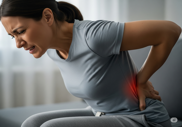 Tuổi trung niên đã khổ sở vì thoát vị đĩa đệm - Ảnh 1.