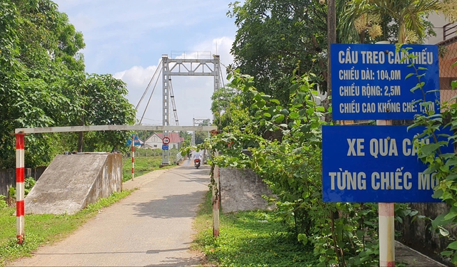 Quảng Trị: Thống nhất chủ trương xây mới cầu dân sinh thay thế cầu treo Cam Hiếu - Ảnh 1.