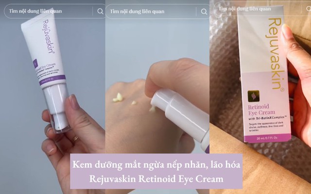 Review kem dưỡng mắt Rejuvaskin Retinoid Eye Cream có làm đầy nếp nhăn, vết chân chim? - Ảnh 1.