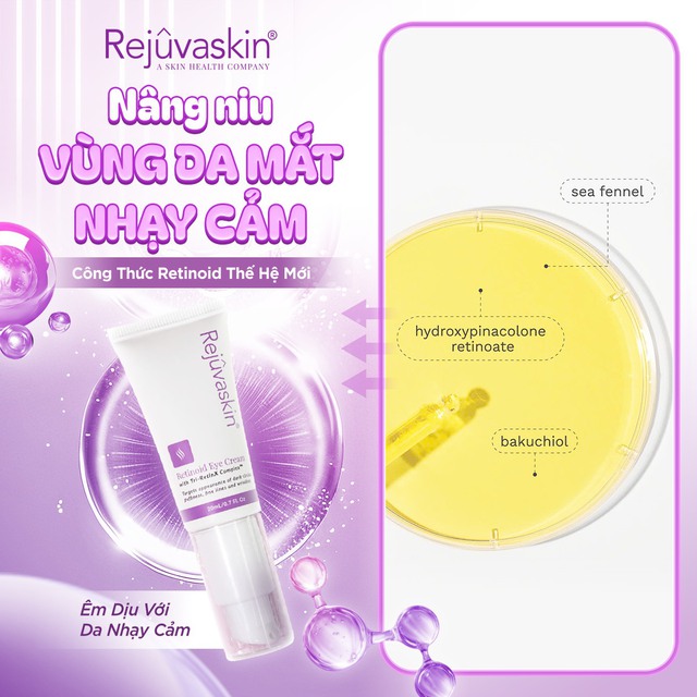 Review kem dưỡng mắt Rejuvaskin Retinoid Eye Cream có làm đầy nếp nhăn, vết chân chim? - Ảnh 5.
