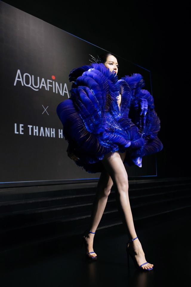 Thanh Hằng, Thanh Thủy mở màn ấn tượng tại Tuần lễ thời trang quốc tế Việt Nam- Ảnh 2.