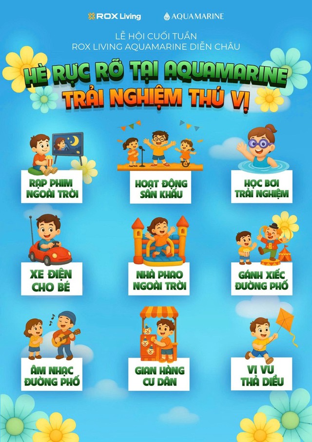 'Hè rực rỡ tại Aquamarine' khuấy động phủ Diễn - Ảnh 2. 'Hè rực rỡ tại Aquamarine' khuấy động phủ Diễn - Ảnh 2.