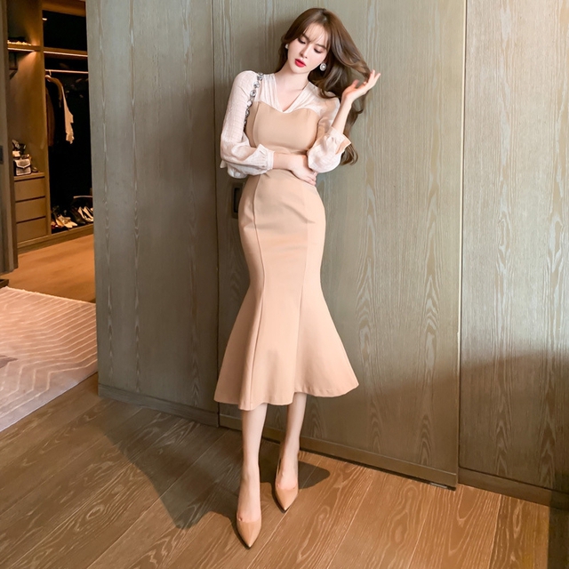 Váy đuôi cá tạo nét chấm phá kiêu sa cho nàng hiện đại- Ảnh 8. Váy đuôi cá tạo nét chấm phá kiêu sa cho nàng hiện đại- Ảnh 8.