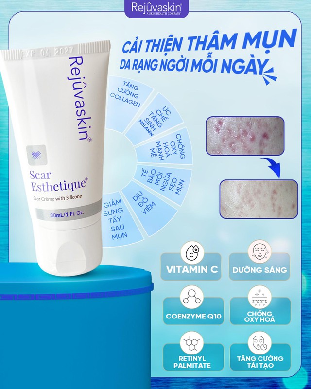 Vai trò các thành phần chống ô xy hóa trong kem trị sẹo thâm- Ảnh 3. Vai trò các thành phần chống ô xy hóa trong kem trị sẹo thâm- Ảnh 3.