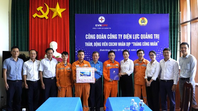Công ty Điện lực Quảng Trị chăm lo cho người lao động trong Tháng công nhân
