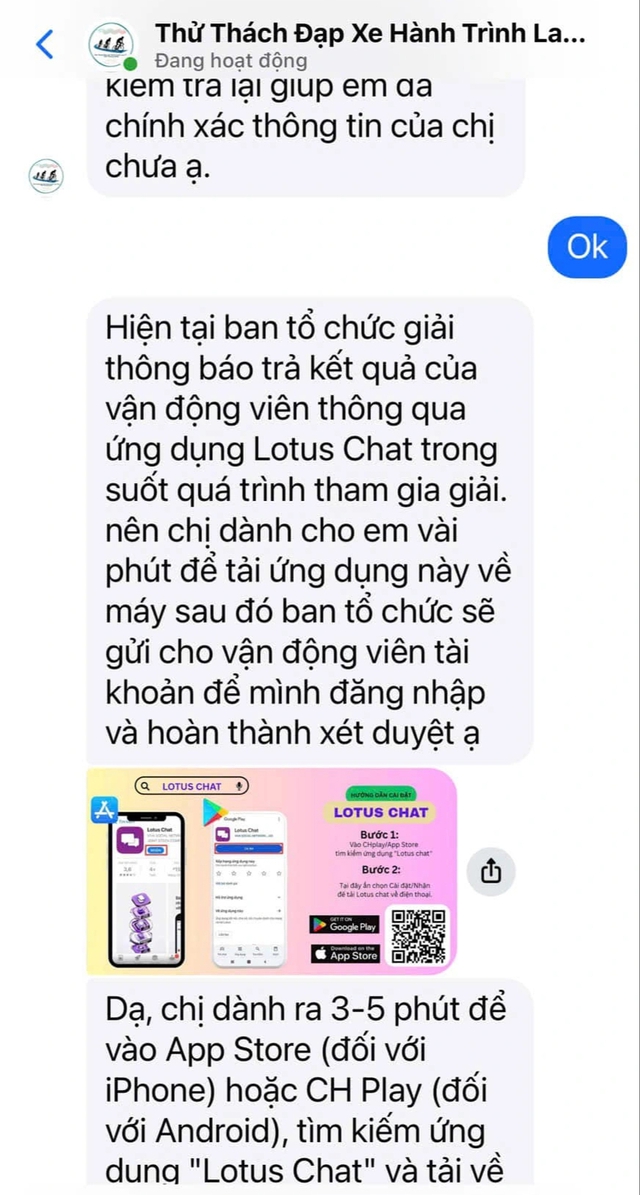 Đang có trang Facebook giả mạo, lừa đảo bằng thử thách đạp xe thiện nguyện - Ảnh 3.