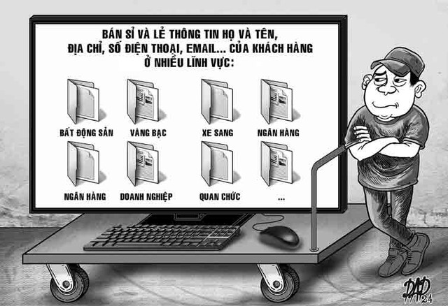 Sớm triệt để cấm mua bán dữ liệu cá nhân Sớm triệt để cấm mua bán dữ liệu cá nhân