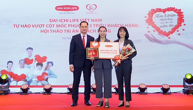 Dai-ichi Life Việt Nam – ‘Hơn 5 triệu khách hàng, trọn vẹn một niềm tin’ Dai-ichi Life Việt Nam – ‘Hơn 5 triệu khách hàng, trọn vẹn một niềm tin’