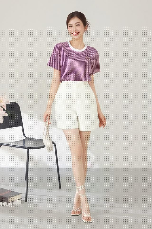 Quần shorts cá tính tôn dáng cho nàng diện hè- Ảnh 1. Quần shorts cá tính tôn dáng cho nàng diện hè- Ảnh 1.