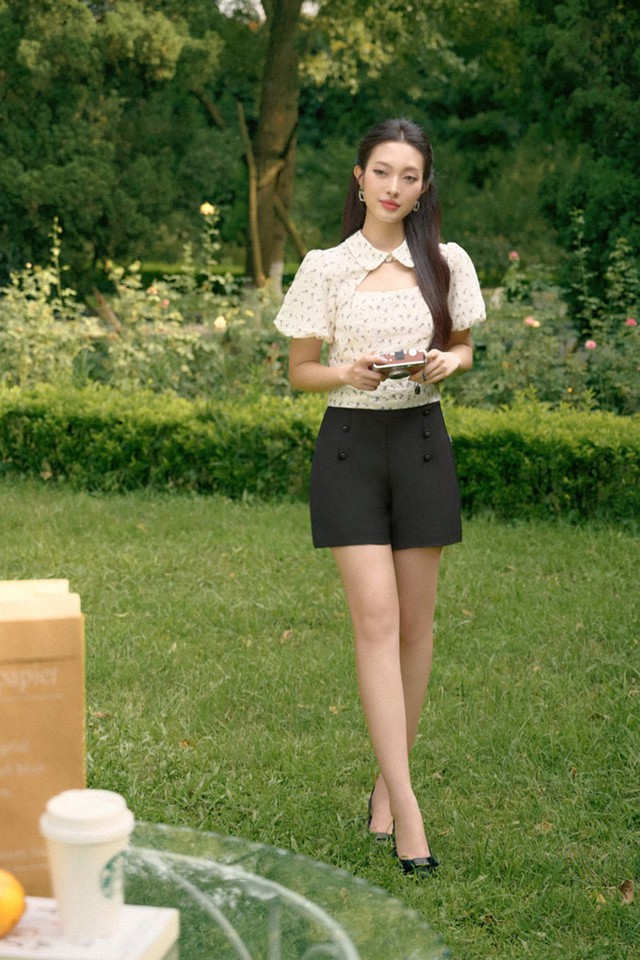 Quần shorts cá tính tôn dáng cho nàng diện hè- Ảnh 8. Quần shorts cá tính tôn dáng cho nàng diện hè- Ảnh 8.