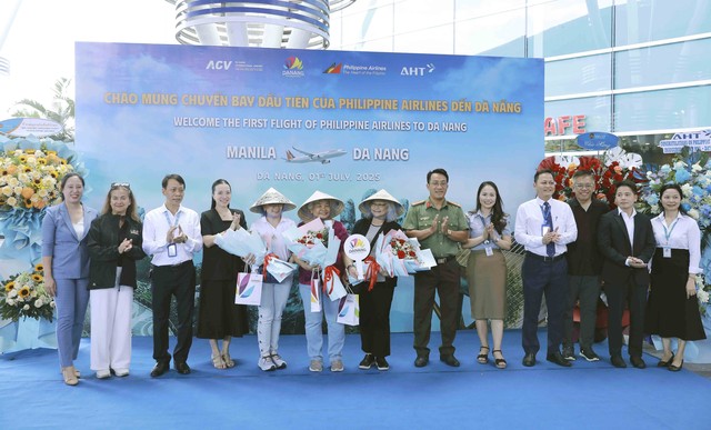 Đà Nẵng đón đường bay Manila, mở rộng thị trường khách quốc tế lân cận Đà Nẵng đón đường bay Manila, mở rộng thị trường khách quốc tế lân cận