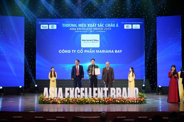 Mariana Bay vinh dự đạt ‘Top 10 thương hiệu xuất sắc châu Á 2025’ Mariana Bay vinh dự đạt ‘Top 10 thương hiệu xuất sắc châu Á 2025’