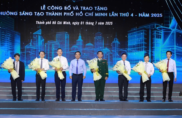 TP.HCM trao Giải thưởng S&aacute;ng tạo năm 2025- Ảnh 2.