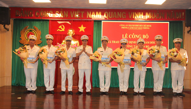 Phòng CSGT Công an TP.HCM có 38 đội, trạm: Đại tá Trần Trung Hiếu làm Trưởng phòng