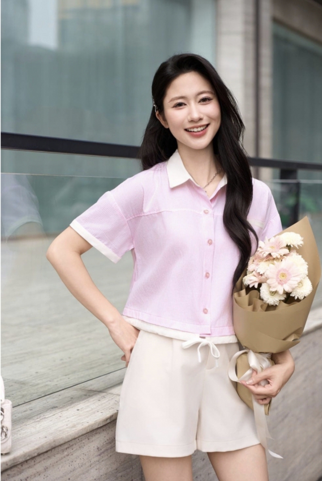 Áo sơ mi pastel, tôn lên vẻ đẹp và tạo cuốn hút riêng - Ảnh 7.