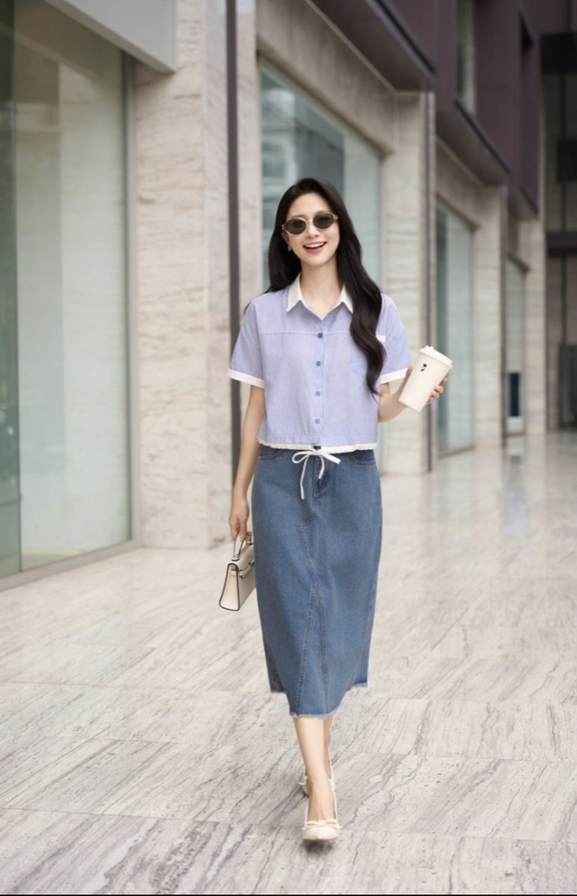 Áo sơ mi pastel, tôn lên vẻ đẹp và tạo cuốn hút riêng - Ảnh 8.