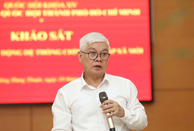 Ông Nguyễn Văn Lợi khảo sát hoạt động ở phường Đông Hưng Thuận Ông Nguyễn Văn Lợi khảo sát hoạt động ở phường Đông Hưng Thuận