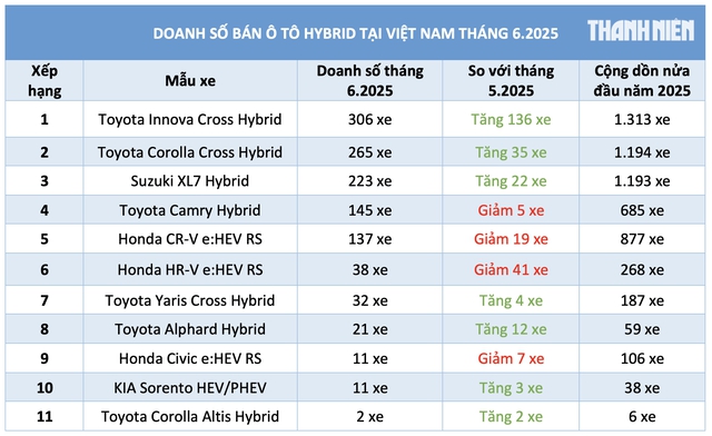 Người Việt mua sắm ngày càng nhiều ô tô hybrid, xe Toyota chiếm đa số - Ảnh 3.