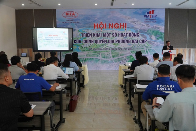Nhà đầu tư trong KCN chuyên sâu Phú Mỹ 3 được hướng dẫn thủ tục chính quyền hai cấp Nhà đầu tư trong KCN chuyên sâu Phú Mỹ 3 được hướng dẫn thủ tục chính quyền hai cấp