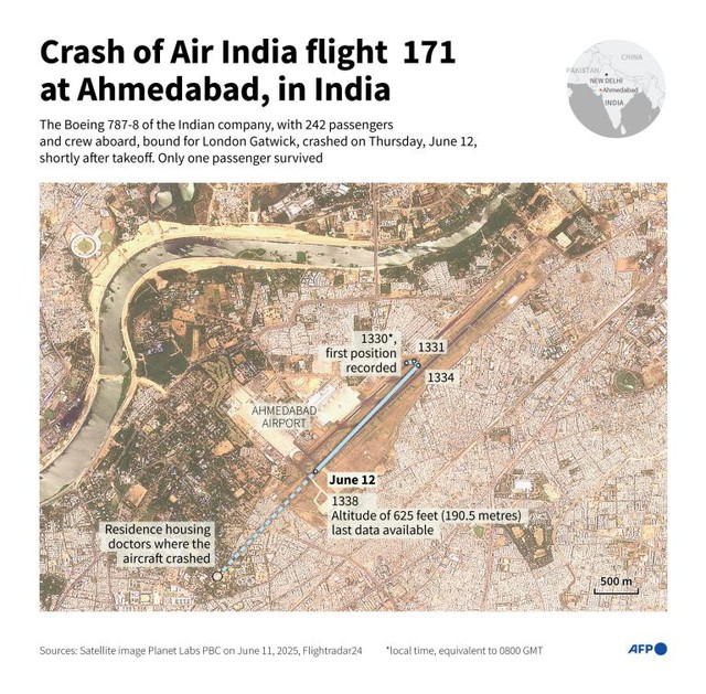 Động cơ máy bay Air India bị cắt nhiên liệu trước khi rơi Động cơ máy bay Air India bị cắt nhiên liệu trước khi rơi