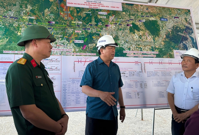 Cao tốc Biên Hòa – Vũng Tàu thông xe kỹ thuật đoạn qua Đồng Nai trước 19.12 Cao tốc Biên Hòa – Vũng Tàu thông xe kỹ thuật đoạn qua Đồng Nai trước 19.12