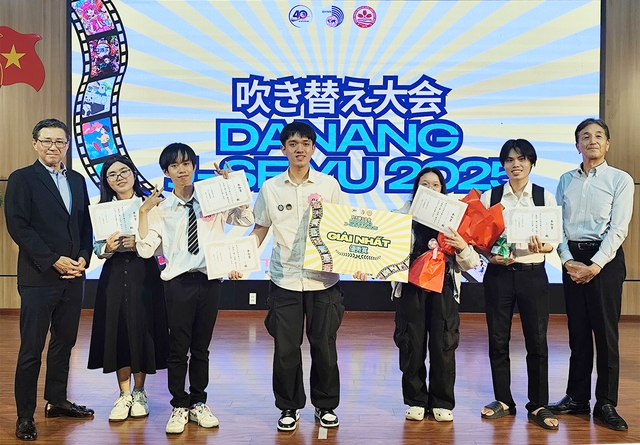 SV ĐH Duy Tân giành giải Nhất Cuộc thi Lồng tiếng Phim Nhật Bản J-SEIYU 2025 SV ĐH Duy Tân giành giải Nhất Cuộc thi Lồng tiếng Phim Nhật Bản J-SEIYU 2025