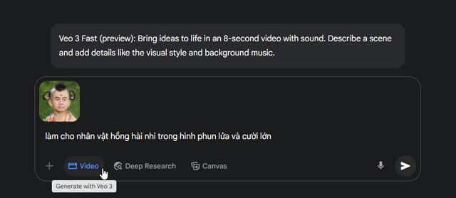 Gemini đã cho "hô biến" hình ảnh thành video - Ảnh 2.