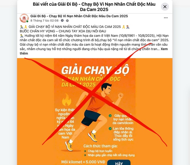 Bị lừa tiền khi đăng ký chạy bộ qua fanpage giả mạo: Người trong cuộc bất lực Bị lừa tiền khi đăng ký chạy bộ qua fanpage giả mạo: Người trong cuộc bất lực