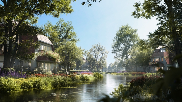 Đảo Châu Âu - Eco Central Park: Biệt thự compound định danh của nhà giàu xứ Nghệ- Ảnh 8. Đảo Châu Âu - Eco Central Park: Biệt thự compound định danh của nhà giàu xứ Nghệ - Ảnh 8.