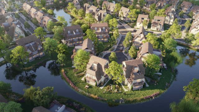 Đảo Châu Âu - Eco Central Park: Biệt thự compound định danh của nhà giàu xứ Nghệ- Ảnh 9. Đảo Châu Âu - Eco Central Park: Biệt thự compound định danh của nhà giàu xứ Nghệ - Ảnh 9.