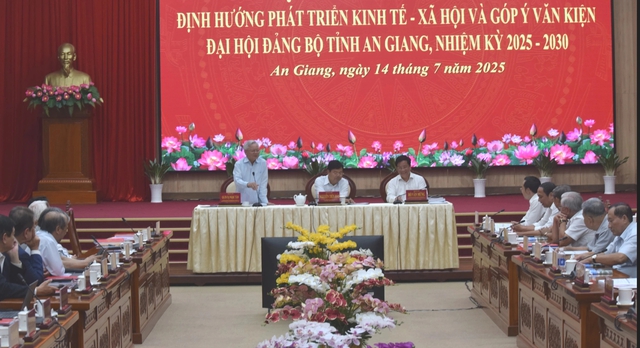 An Giang cần có phát triển đột biến để là tỉnh phát triển khá của cả nước- Ảnh 1.