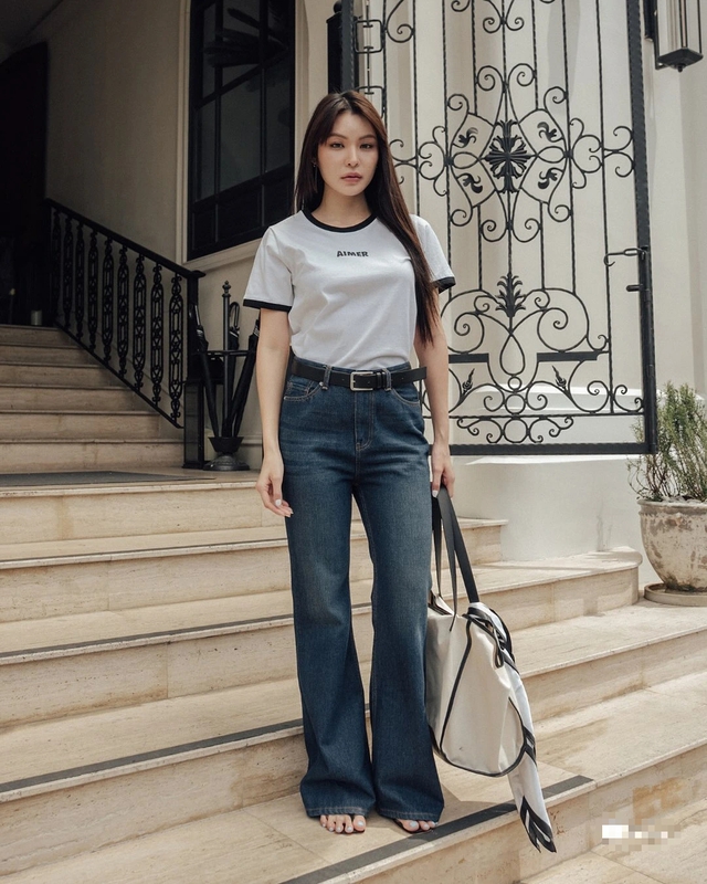 Những mẫu quần jeans đáng sắm nhất hè này- Ảnh 7. Những mẫu quần jeans đáng sắm nhất hè này- Ảnh 7.