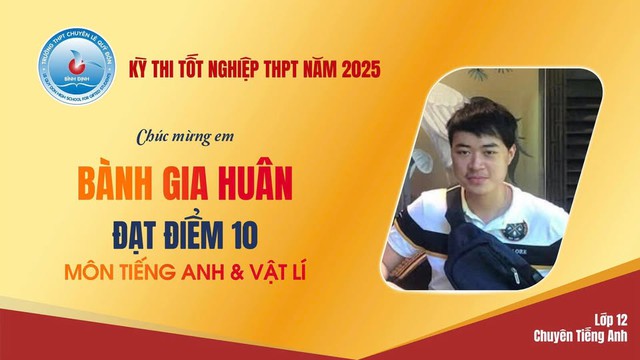 Nhiều điểm 10 kỳ thi tốt nghiệp THPT 2025 ở Gia Lai, có môn tiếng Anh Nhiều điểm 10 kỳ thi tốt nghiệp THPT 2025 ở Gia Lai, có môn tiếng Anh