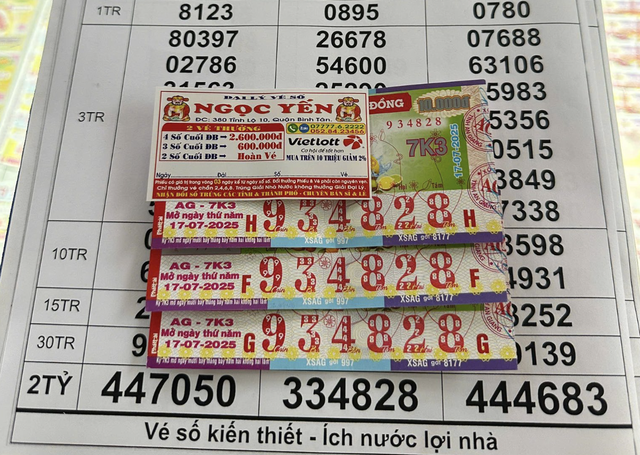 Vừa có kết quả xổ số miền Nam 17.7, người phụ nữ ở TP.HCM liền đi đổi thưởng Vừa có kết quả xổ số miền Nam 17.7, người phụ nữ ở TP.HCM liền đi đổi thưởng
