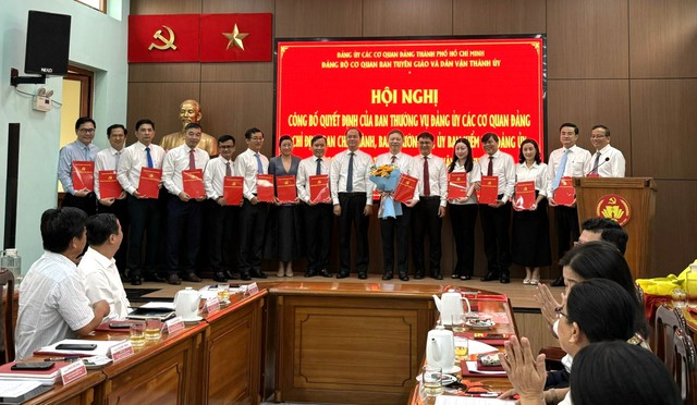 TP.HCM: Ông Dương Anh Đức làm Bí thư Đảng ủy Ban Tuyên giáo và Dân vận- Ảnh 1.