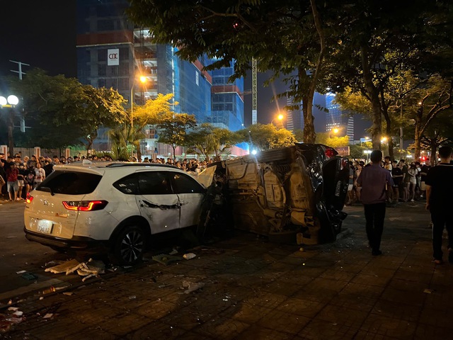 Bắt tạm giam tài xế say rượu gây tai nạn liên hoàn ở Hà Nội - Ảnh 1.