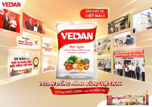 Vedan đồng hành cùng Việt Nam giữ vững chất lượng - Lan tỏa niềm tin - Ảnh 1.