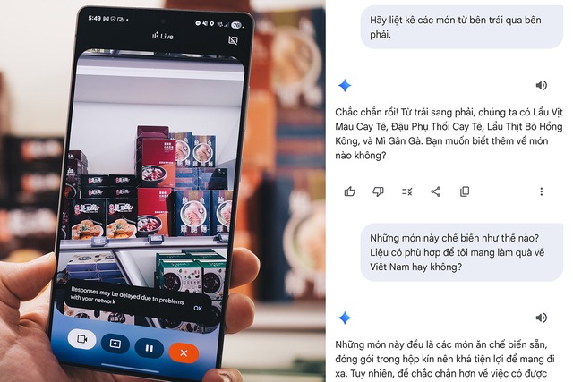 Không biết tiếng, ngại hỏi, vẫn mua sắm tự tin nhờ Gemini Live trên Galaxy S25 Ultra- Ảnh 3. Không biết tiếng, ngại hỏi, vẫn mua sắm tự tin nhờ Gemini Live trên Galaxy S25 Ultra- Ảnh 3.
