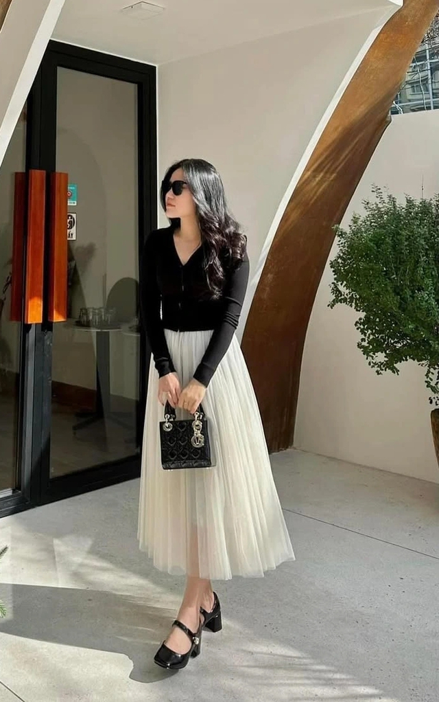 Phong cách nàng thơ với váy tuyn- Ảnh 4. Phong cách nàng thơ với váy tuyn- Ảnh 4.