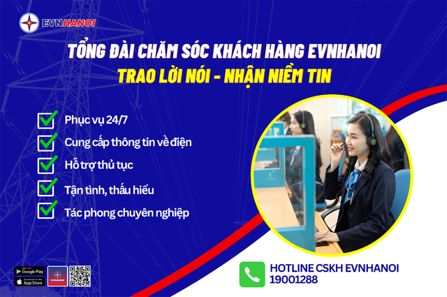EVNHANOI triển khai cuộc gọi định danh, chống lừa đảo ‘dọa cắt điện’- Ảnh 2.