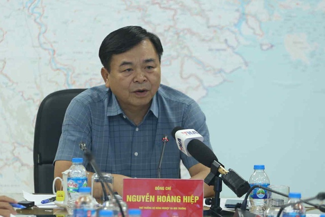 Thứ trưởng Bộ NN-MT: Bão Wipha nguy cơ gây mưa diện rộng cho 18 tỉnh thành - Ảnh 1.