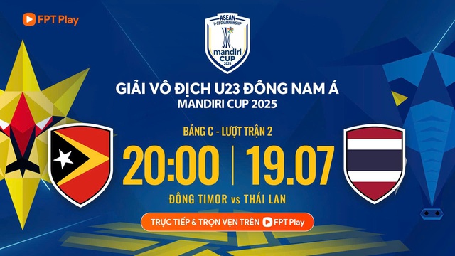 Lịch thi đấu U.23 Đông Nam Á mới nhất: U.23 Thái Lan ‘chào sân’ đẳng cấp?