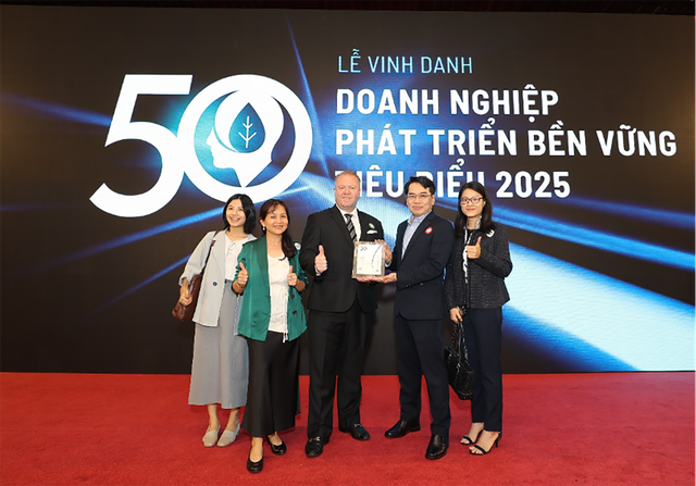 Bayer Việt Nam được vinh danh tại Top 50 Doanh nghiệp Phát triển Bền vững 2025 Bayer Việt Nam được vinh danh tại Top 50 Doanh nghiệp Phát triển Bền vững 2025