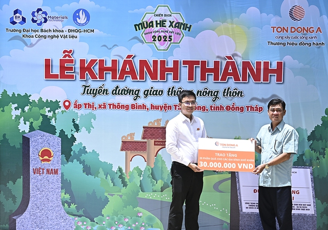 Tôn Đông Á gieo hạt mầm yêu thương trên đất Sen hồng - Ảnh 5.