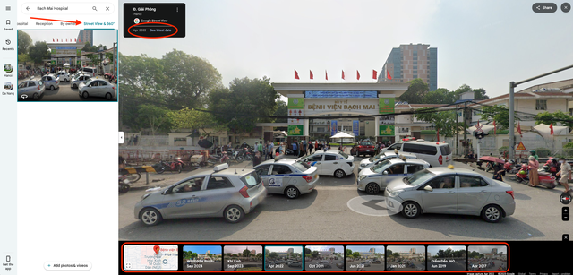 

Tính năng xem toàn cảnh đường phố của Google Maps lưu trữ hình ảnh từ nhiều năm trước đang được người Việt tận dụng  
