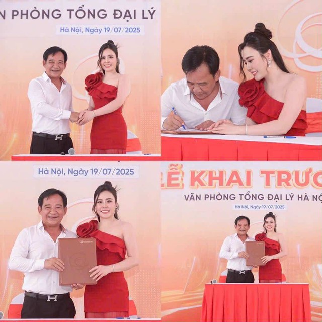 Hoa hậu Phan Kim Oanh công bố hợp tác chiến lược với Hanwha Life Việt Nam