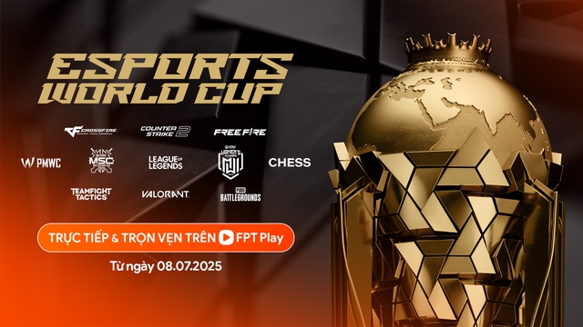 Xem eSports World Cup 2025 – sự kiện thể thao điện tử hàng đầu thế giới ở đâu?