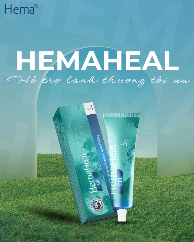 HemaHeal Gel: Giải pháp chăm sóc vết thương chuyên sâu trong y khoa và thẩm mỹ HemaHeal Gel: Giải pháp chăm sóc vết thương chuyên sâu trong y khoa và thẩm mỹ