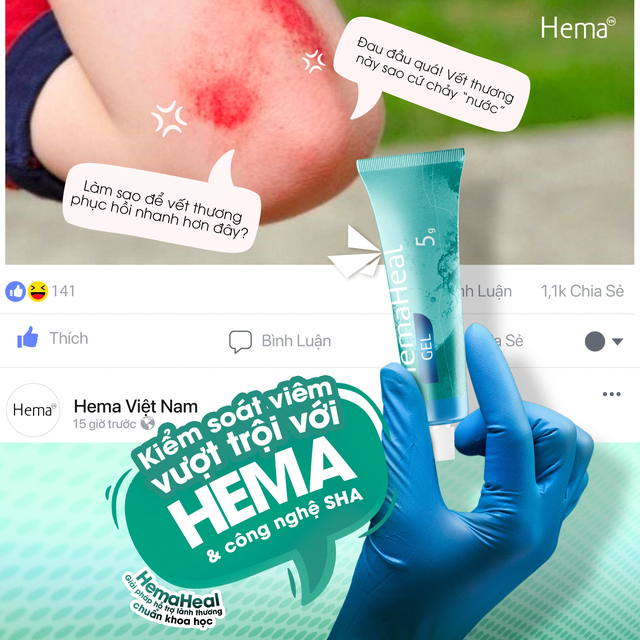 HemaHeal Gel: Giải pháp chăm sóc vết thương chuyên sâu trong y khoa và thẩm mỹ - Ảnh 2.